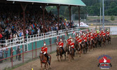 Photo by The Okanogan Military Tattoo - A standing ovation was given to the riders after a flawless display of horsemanship.