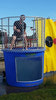 Lt Alex Young after becoming well acquainted with the water during the last dunk tank shift of the day!