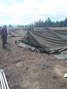 Setting up Camp at Princeton, B.C. for the incoming PRes Domestic Response Company. Photo by Cpl Daniel Wynen 