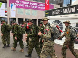 Members of the team with their adopted “Southern Canadians.” Credit WO Steve Eddy