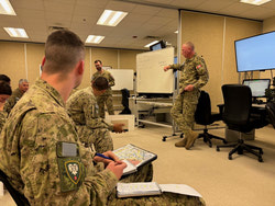 MWO Matt “Zeppelin Forever” Williams trying to beat ‘Engaged’ out of the Troop Leader’s heads