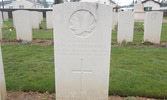 RCD Soldier killed in action at Moreuil Wood