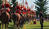 Strathcona Mounted Troop at Heritage Park in Calgary