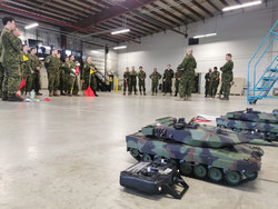 Sqn leadership briefs the scenario to participating Troops.